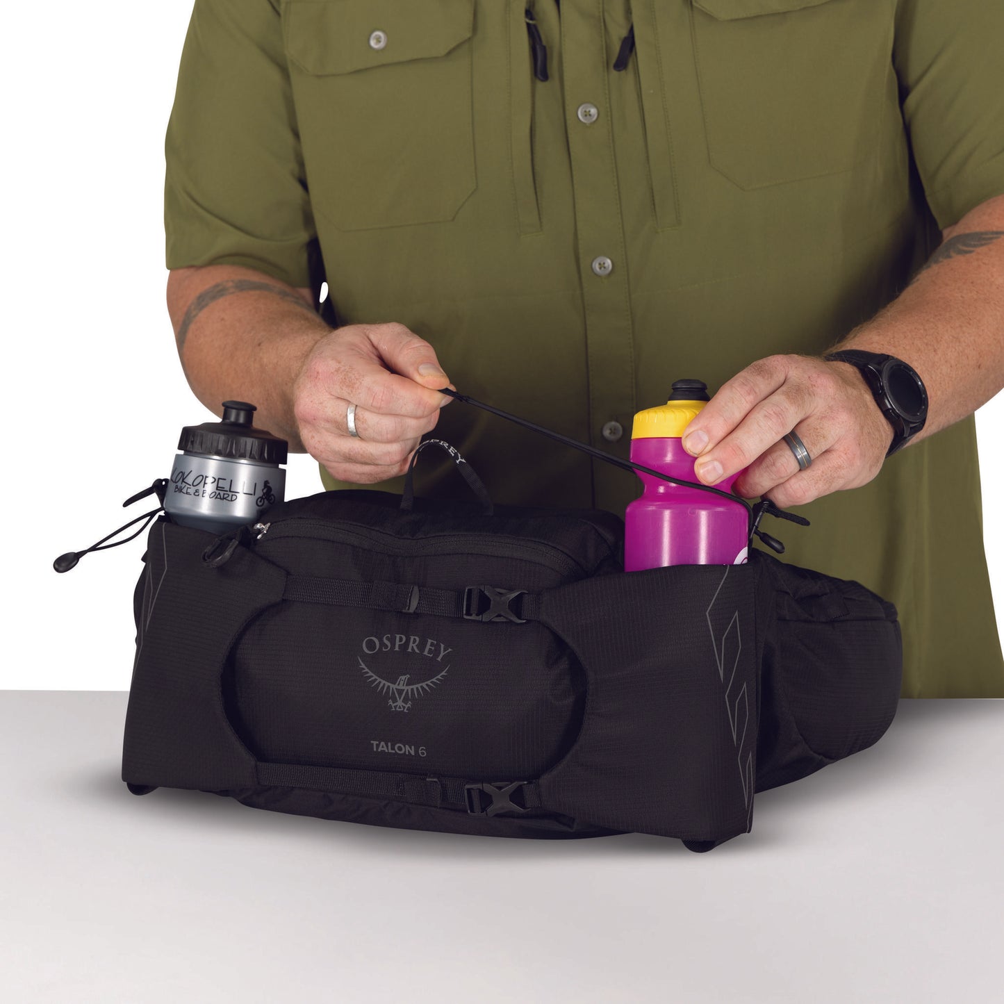 Osprey Talon 6L Waist Pack Black Coal Grey