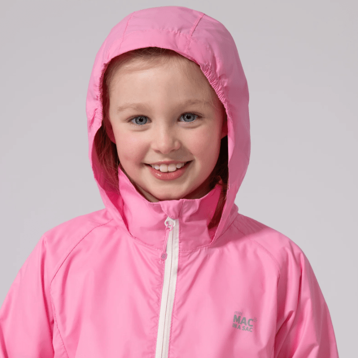 Mac In A Sac Origin 2 Kids Waterproof Jacket |Pink