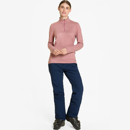 Ziener Jenita Women’s Baselayer Top – Winter Sports Thermal, UK 10 / EU 38