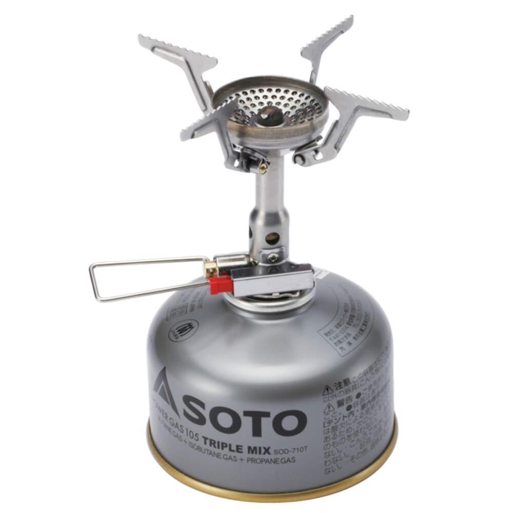 Soto Amicus Stove with Stealth Igniter – Lightweight Camping Stove