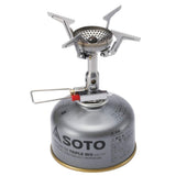 Soto Amicus Stove with Stealth Igniter – Lightweight Camping Stove