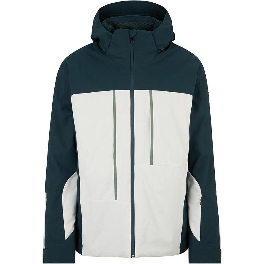 Ziener Taponga Men’s Ski Jacket – Insulated & Breathable Snow Jacket, Dark Jungle Lex UK 10 / EU 38