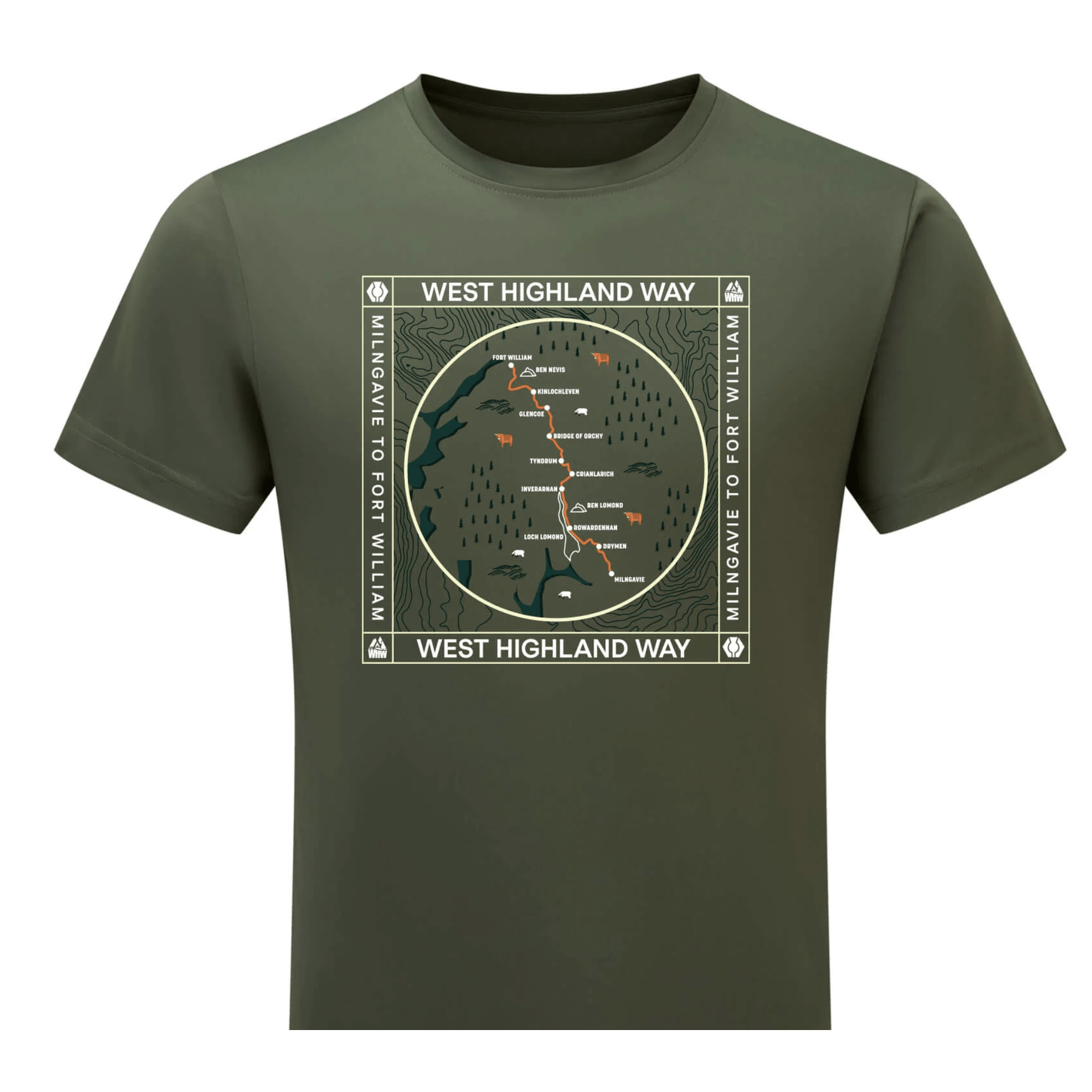 WHW Map Tech T-Shirt