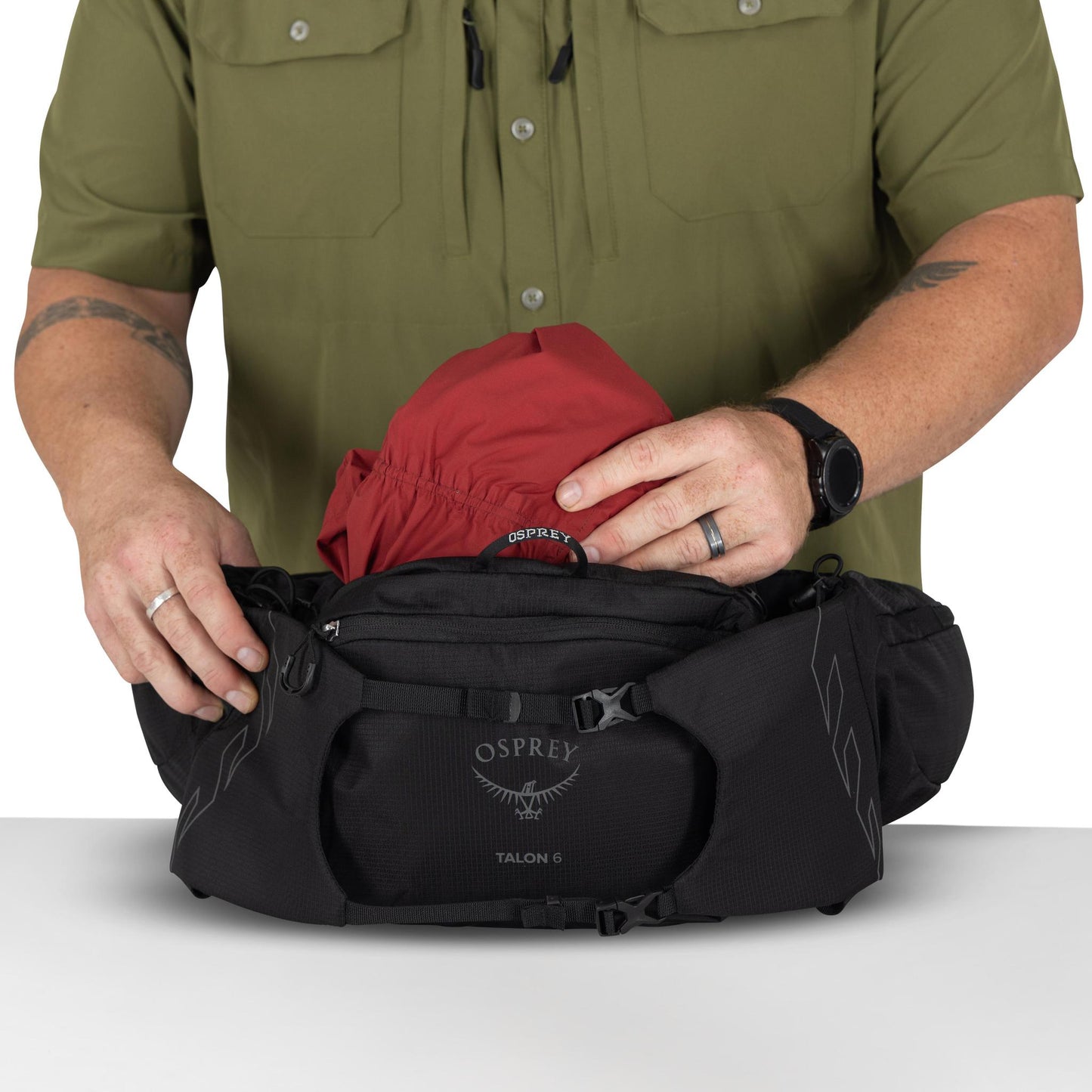 Osprey Tempest 6L Waist Bag Black Coal Grey