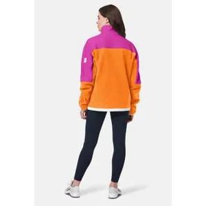 Half Zip Polar Fleece in Very Berry