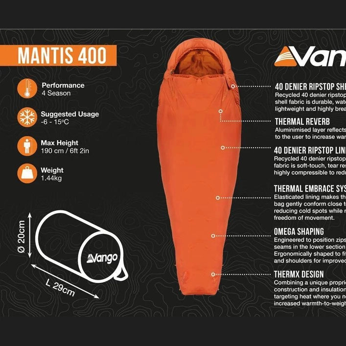 Vango Mantis 400 Sleeping Bag