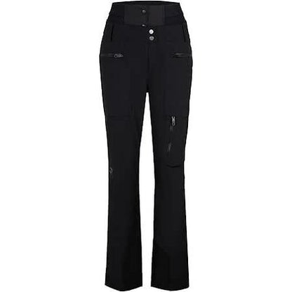 Ziener Tippa-Z Women’s Ski Trousers – Waterproof & Breathable Snow Pants, Black UK 10 / EU 38