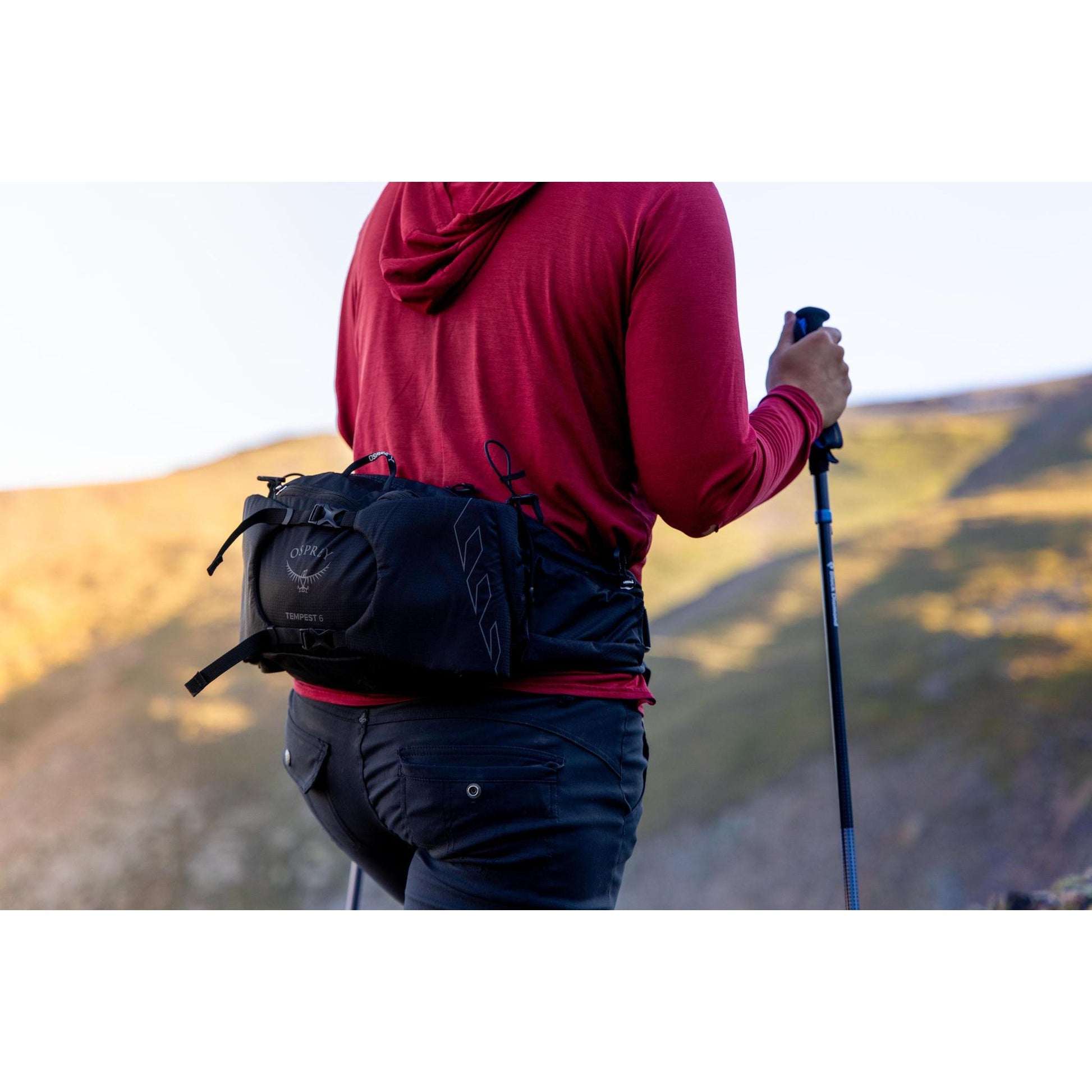 Osprey Tempest 6L Waist Bag Black Coal Grey