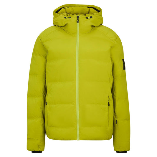 Ziener Tyers-Z Men’s Ski Jacket – Insulated & Breathable Snow Jacket, Electric Grass UK M/L · EU 50