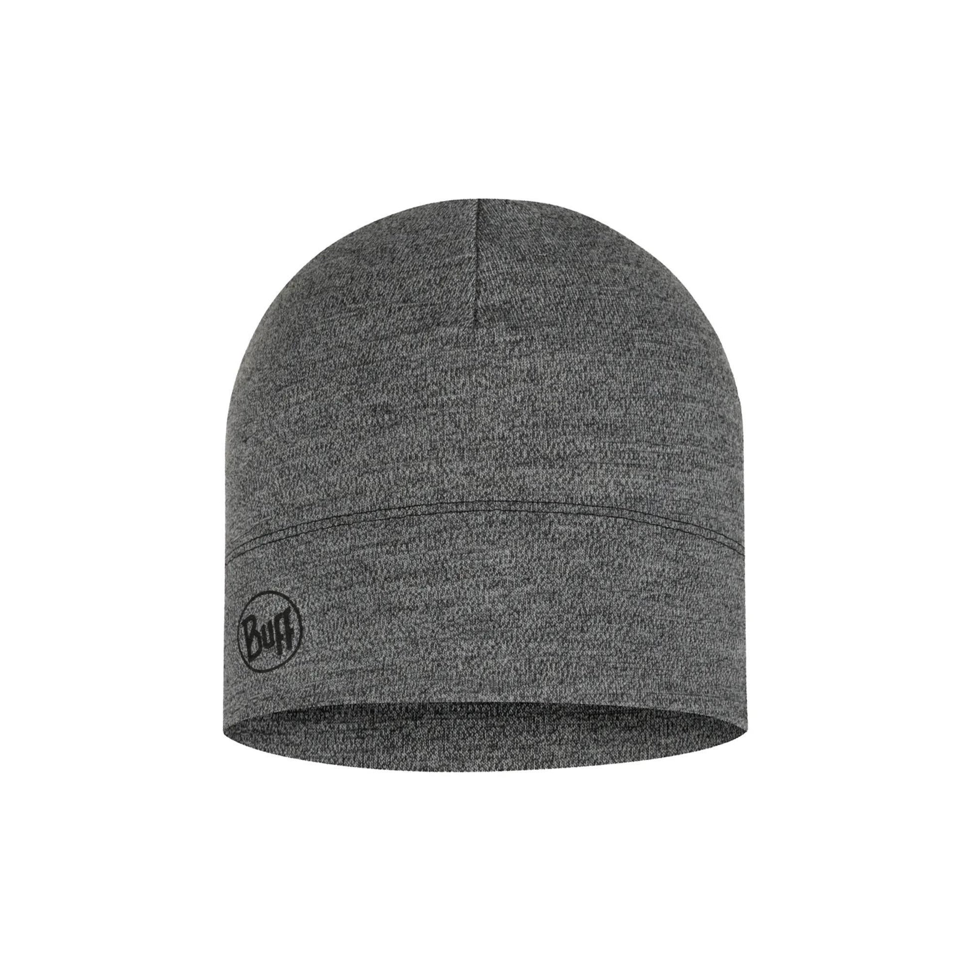 Buff Merino Midweight Beanie Light Grey