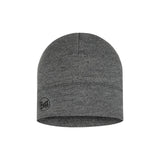 Buff Merino Midweight Beanie Light Grey