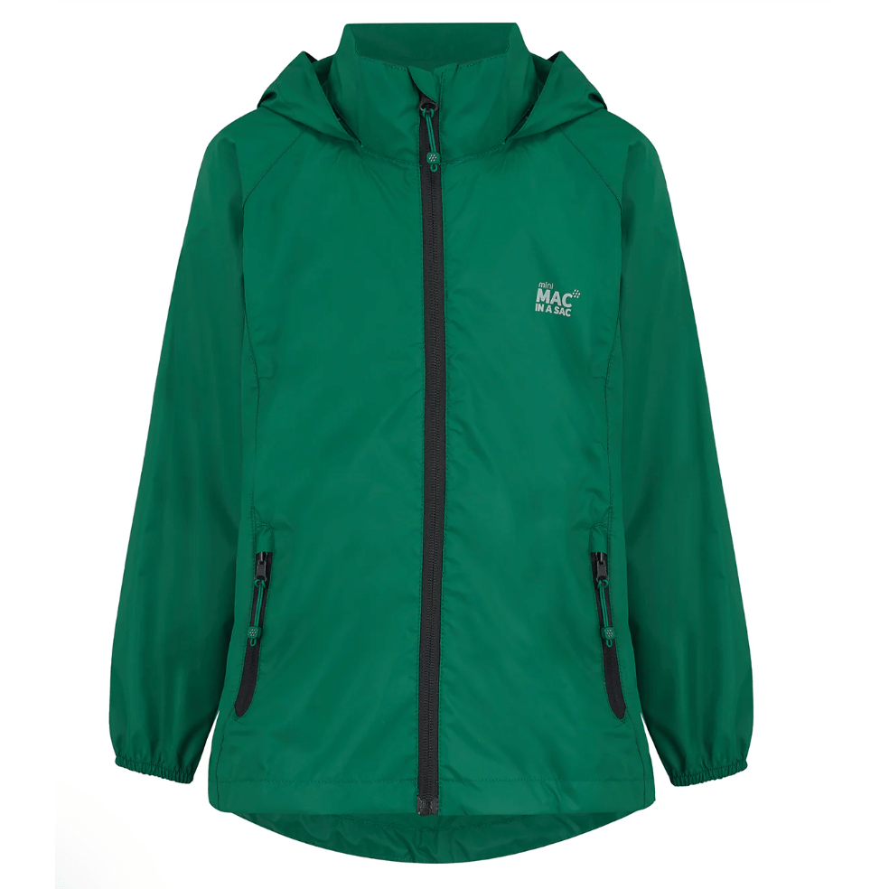 Mac In a Sac Origin 2 Edition Kids Jacket |Bottle Green