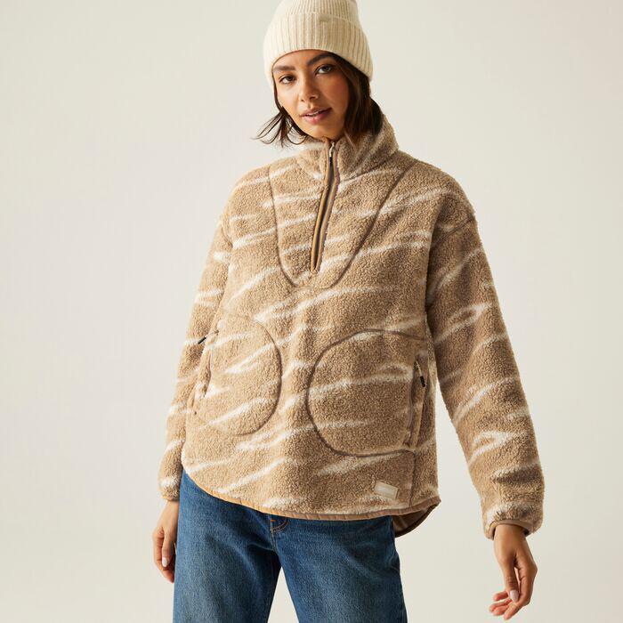 Women's Frankie Borg Half Zip Fleece
