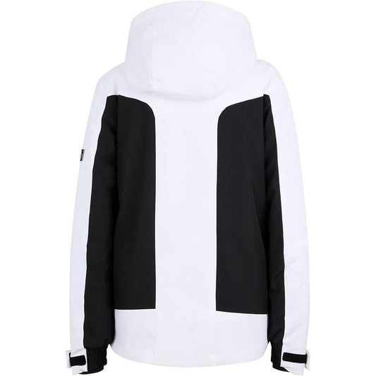 Ziener Tarla-Z Women’s Ski Jacket – Insulated & Breathable Snow Jacket, White UK 10 / EU 38