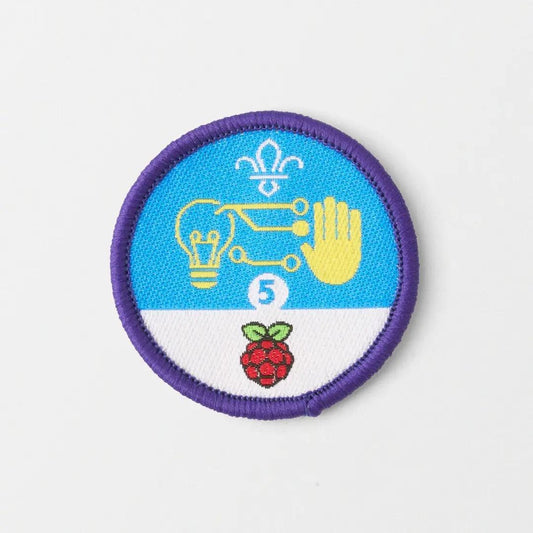 Digital Maker Stage 5 Activity Badge (Raspberry Pi)