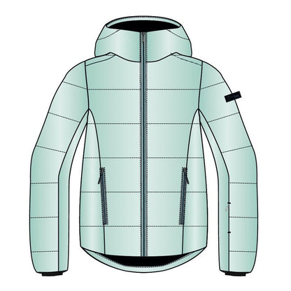 Ziener Tra-VA Z Women’s Ski Jacket – Insulated & Breathable Snow Jacket, Radiant Lagoon Shine UK 10 / EU 38