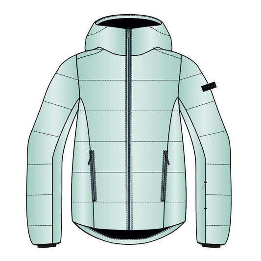 Ziener Tra-VA Z Women’s Ski Jacket – Insulated & Breathable Snow Jacket, Radiant Lagoon Shine UK 10 / EU 38