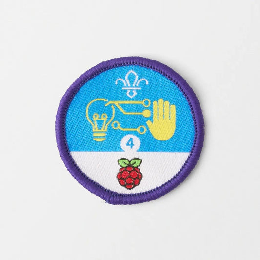 Digital Maker Stage 4 Activity Badge (Raspberry Pi)