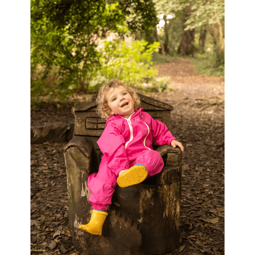 Mac In A Sac Packable Waterproof Puddlesuit |Pink
