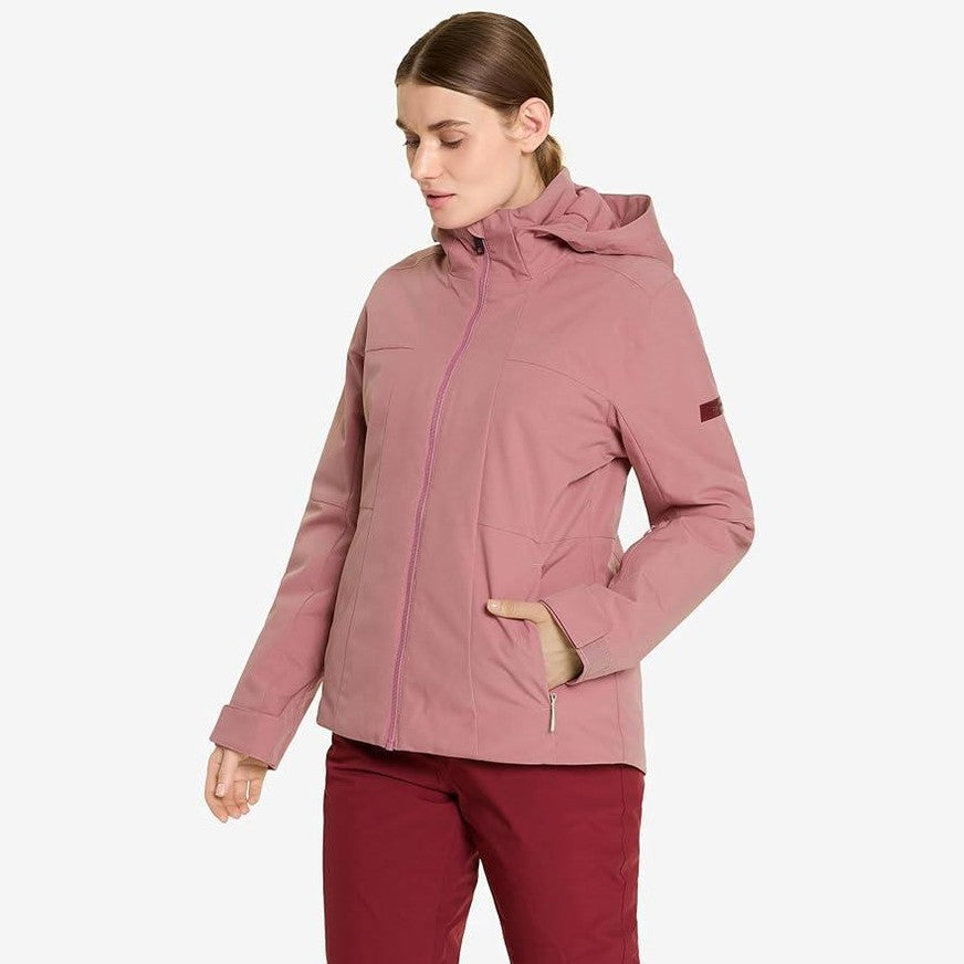 Ziener Tassila Women’s Ski Jacket – Insulated & Breathable Snow Jacket, Rose Blossom UK 10 / EU 38