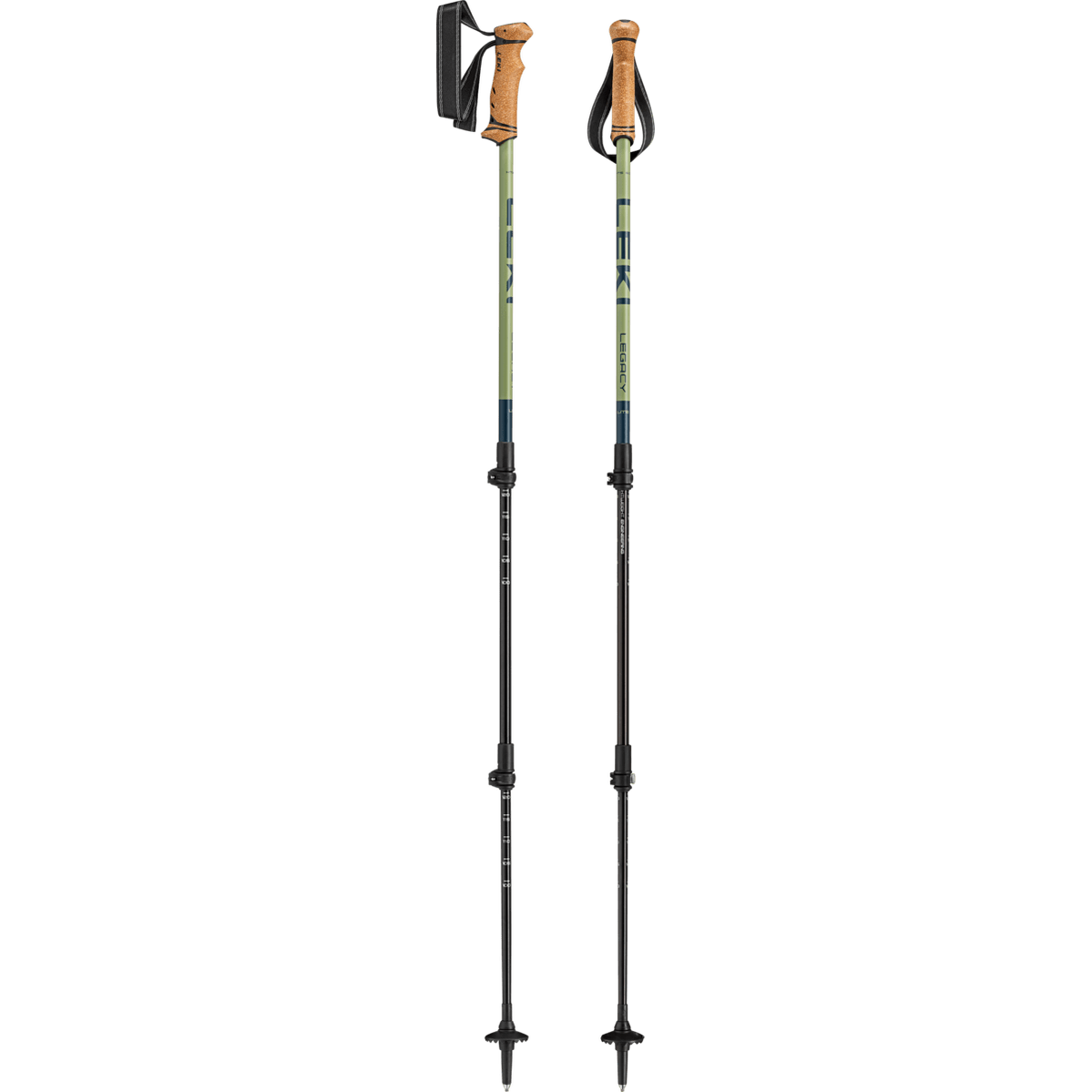 LEKI Legacy Lite Walking Poles – Lightweight Adjustable Trekking Poles for Hiking & Backpacking
