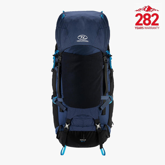 Highlander Novar Rucksack 50+5L / 60+5L | Multi-Day Hiking Backpack for Trekking & Camping