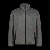 CMP Men’s Knit-Tech Hooded Sweatshirt | Lightweight Breathable Fleece Jacket