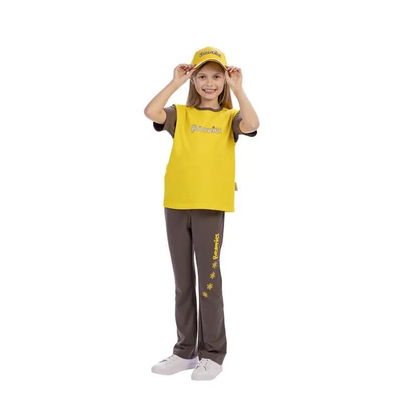 Brownie Girl's T Shirt, Yellow