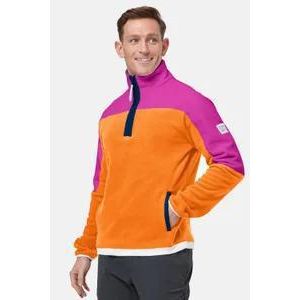 Half Zip Polar Fleece in Very Berry