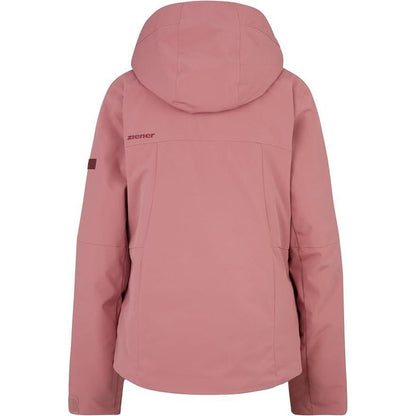 Ziener Tassila Women’s Ski Jacket – Insulated & Breathable Snow Jacket, Rose Blossom UK 10 / EU 38