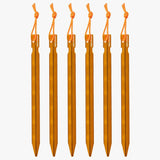 ARROW ALUMINIUM PEGS 18CM / 7INCH - 6 PACK