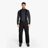 Ziener Taga-Z Men’s Ski Trousers – Waterproof & Breathable Snow Pants, Black UK M/L · EU 50