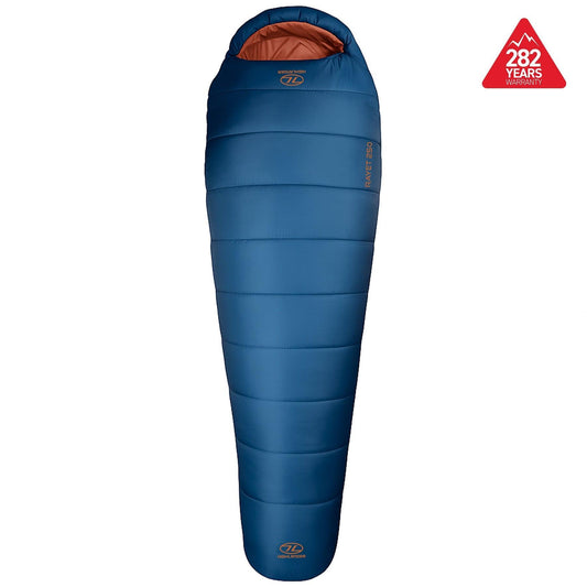 Highlander RAYET 250 Sleeping Bag – Deep Blue 2–3 Season