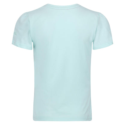 Regatta Girls Bosley VII Bleached Aqua T Shirt