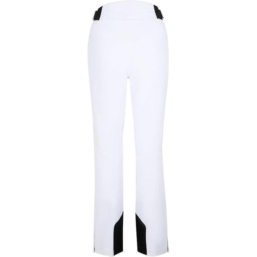 Ziener Tilla-Z Women’s Ski Trousers – Waterproof & Breathable Snow Pants, White UK 10 / EU 38