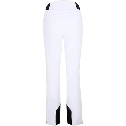 Ziener Tilla-Z Women’s Ski Trousers – Waterproof & Breathable Snow Pants, White UK 10 / EU 38