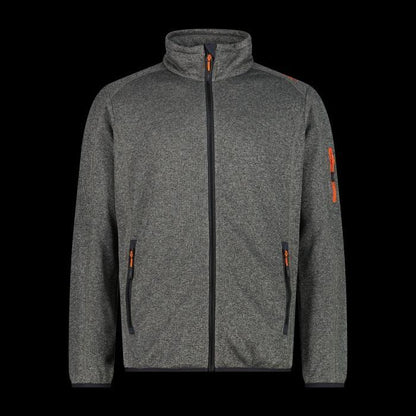 CMP Men’s Knit-Tech Hooded Sweatshirt | Lightweight Breathable Fleece Jacket