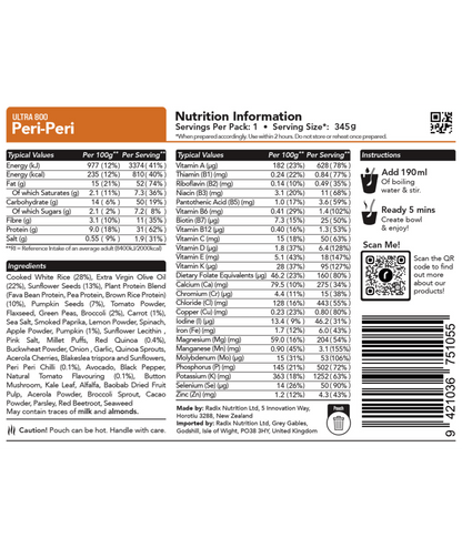 Peri Peri Meal - Ultra - 800kcal