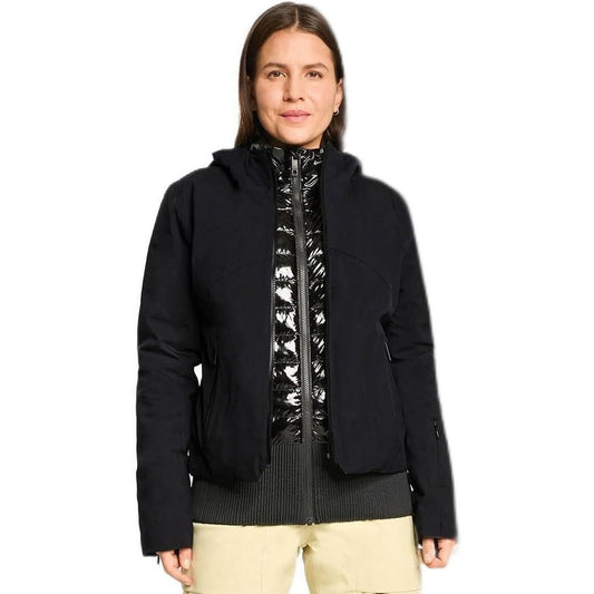 Ziener Tatonia-Z Women’s Ski Jacket – Insulated & Breathable Snow Jacket, Black UK 10 / EU 38