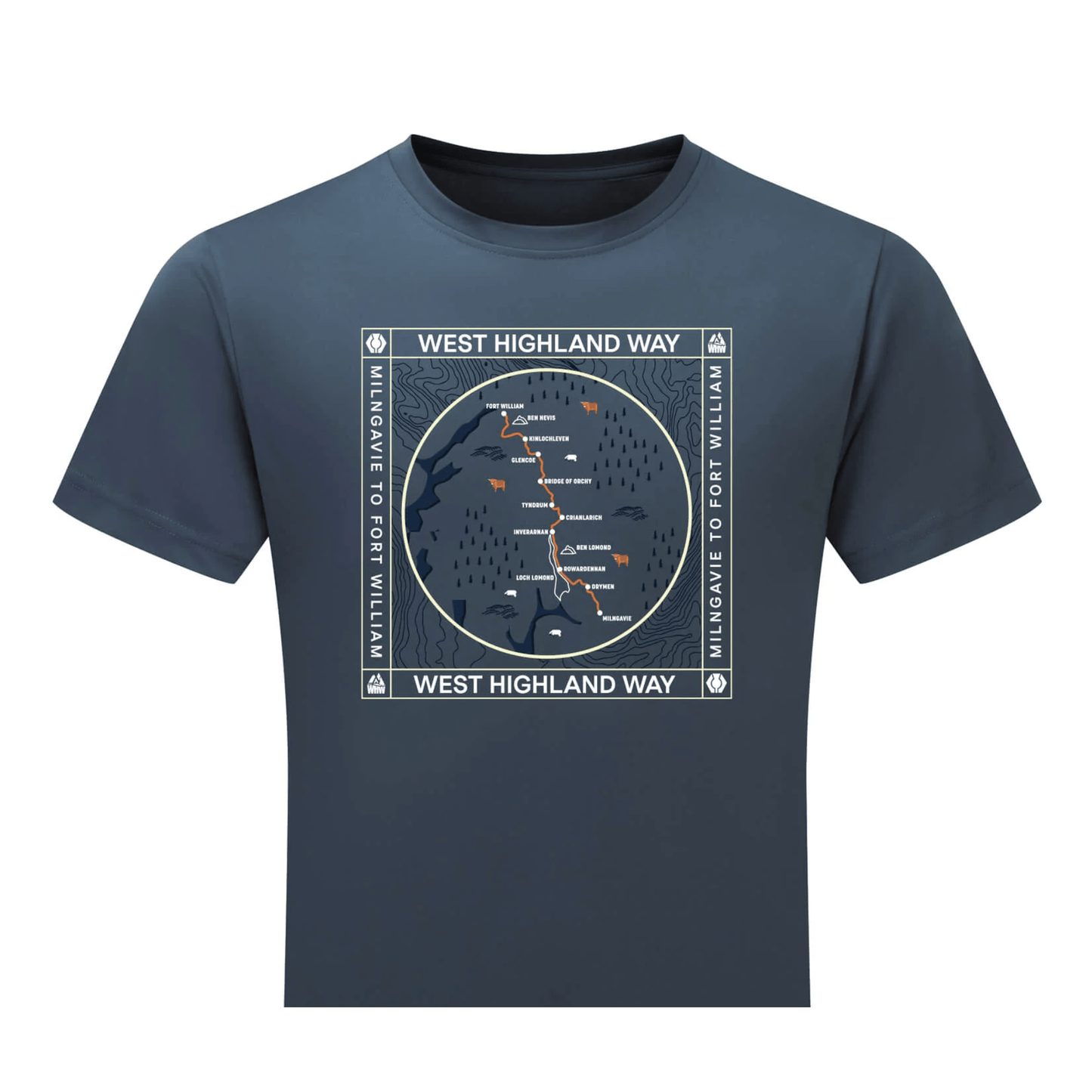 WHW Map Tech T-Shirt