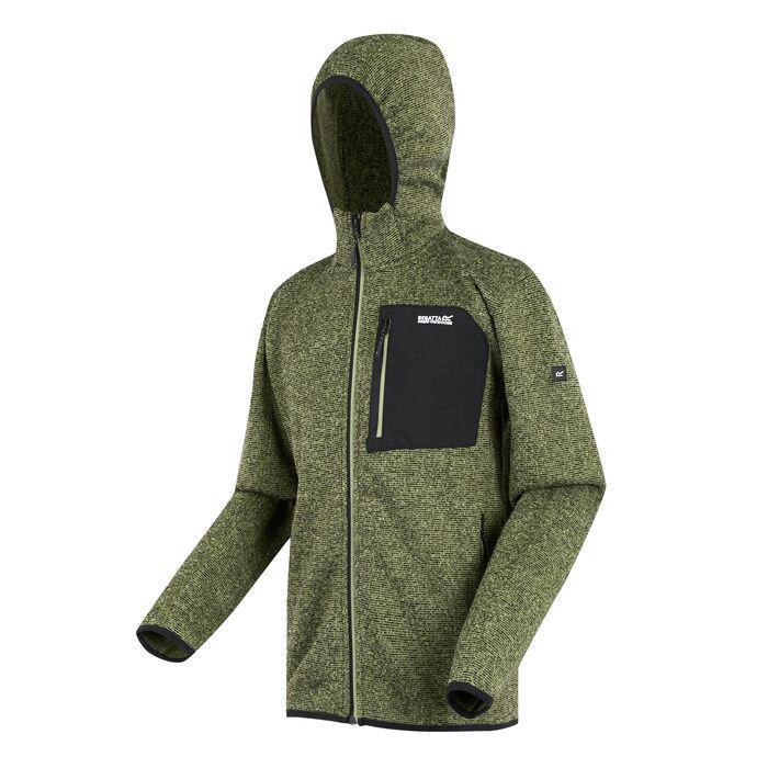Hooded Newhill Men’s Fleece | Warm Marl Knit Layer