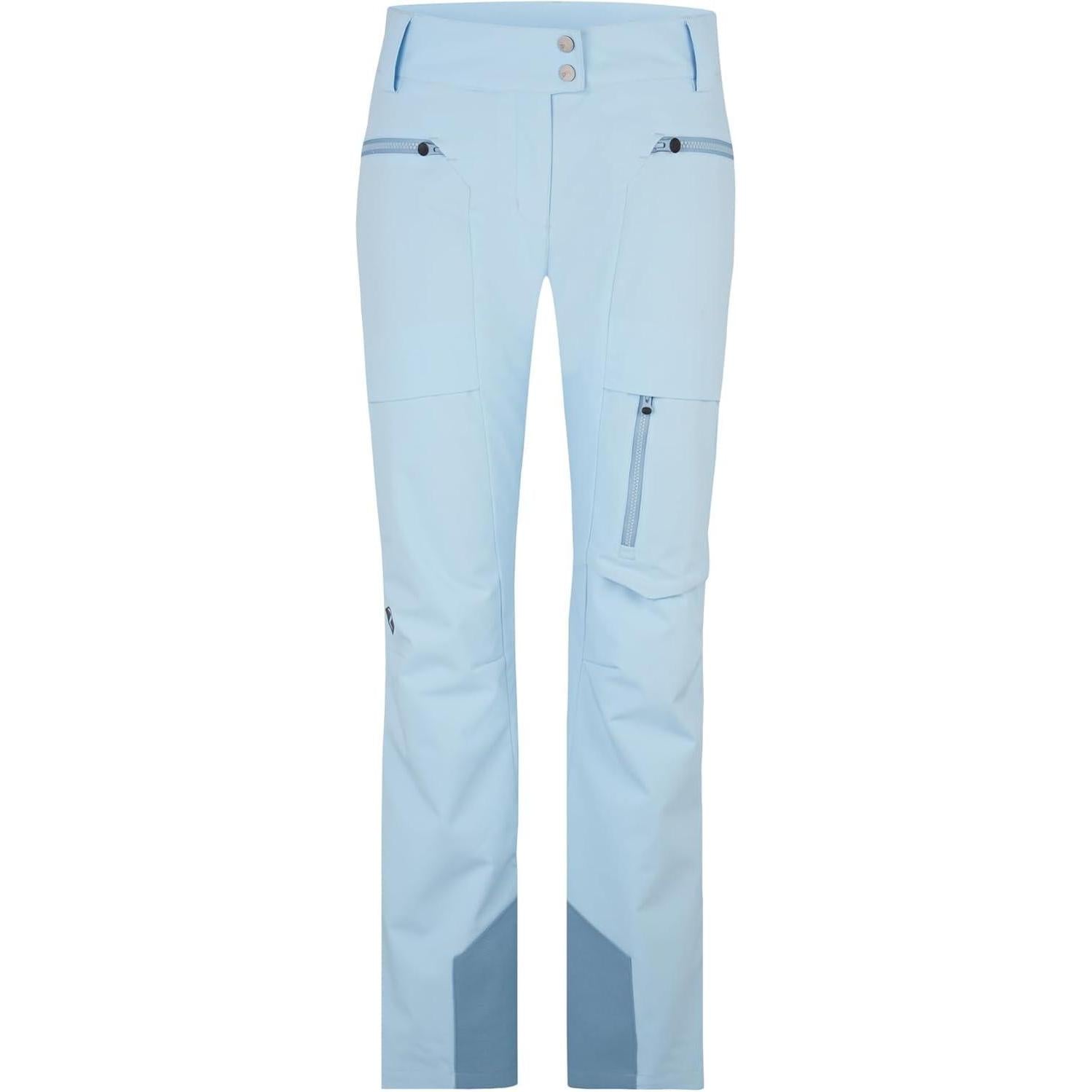 Ziener Tippa Women’s Ski Trousers – Waterproof & Breathable Snow Pants, Arctic Sky UK 10 / EU 38