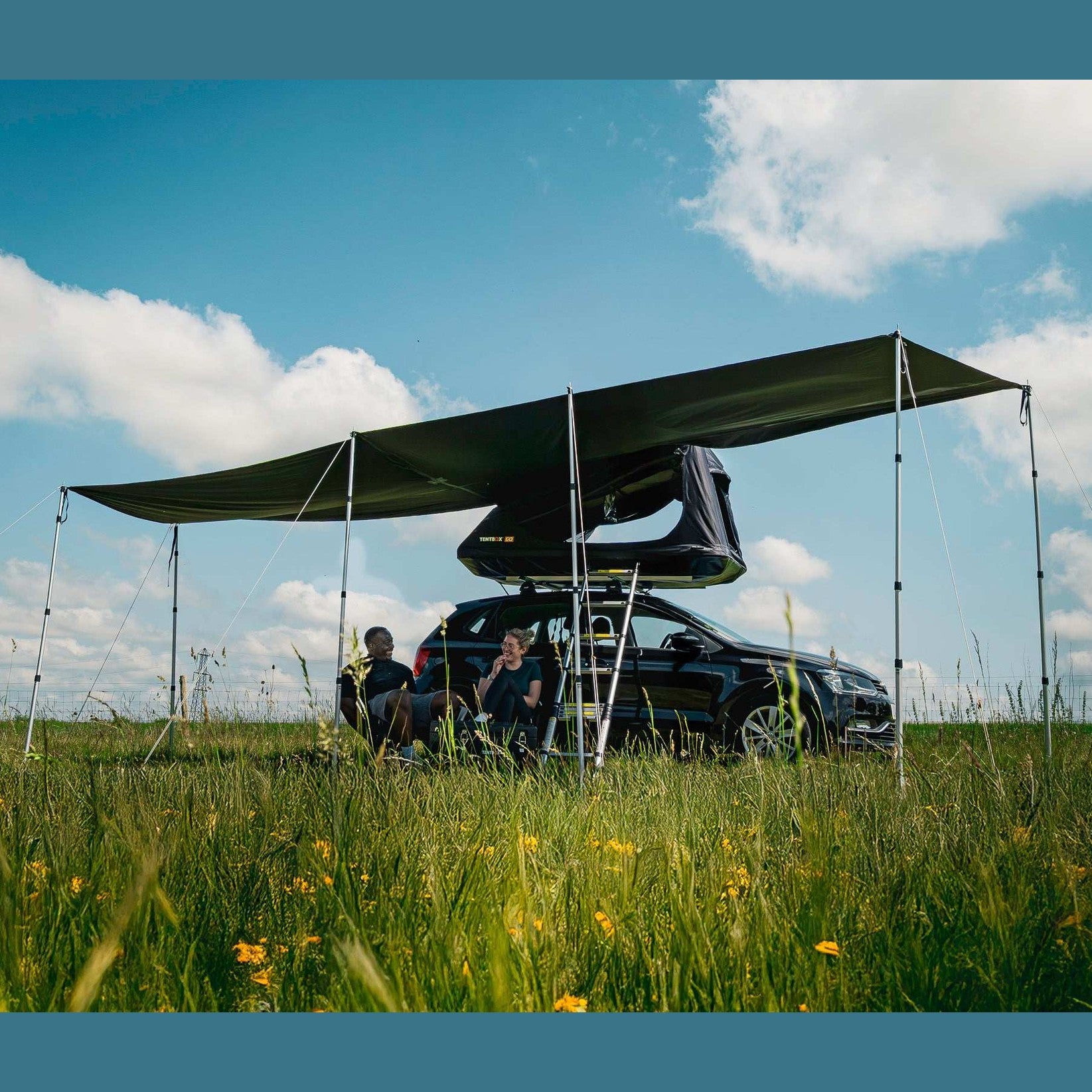 tent box awning GO Tunnel Awning for TentBox