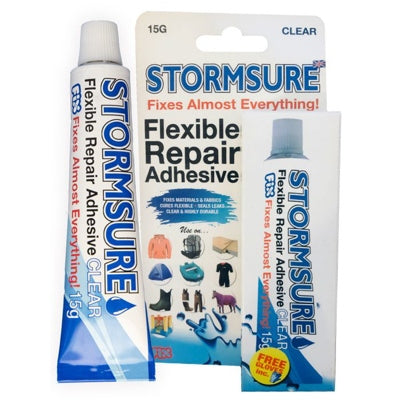 Stormsure Flexible Repair Adhesive 15g Tube - Clear