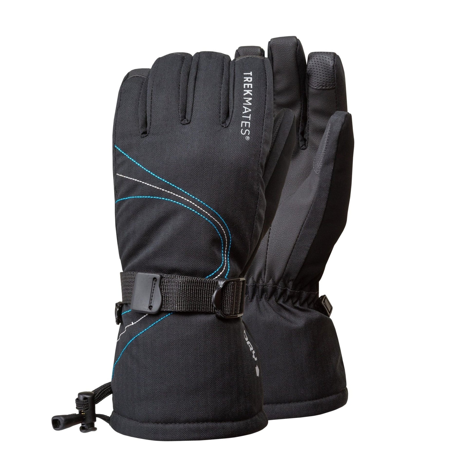 TrekMates Womens Mogul Dry Glove Black