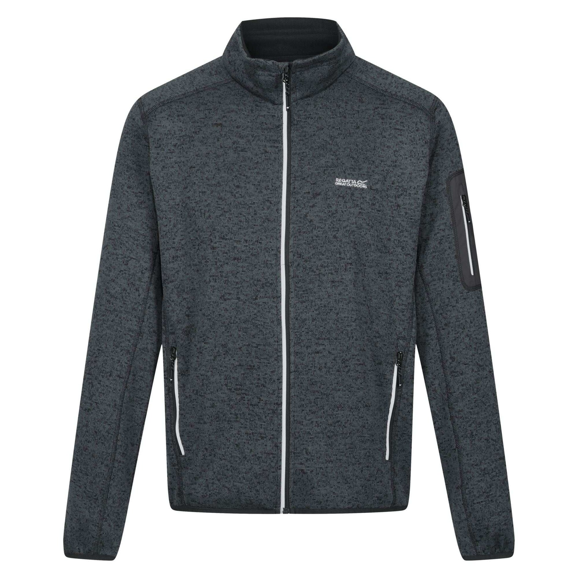 Regatta Men's Newhill Full Zip Fleece | Ash