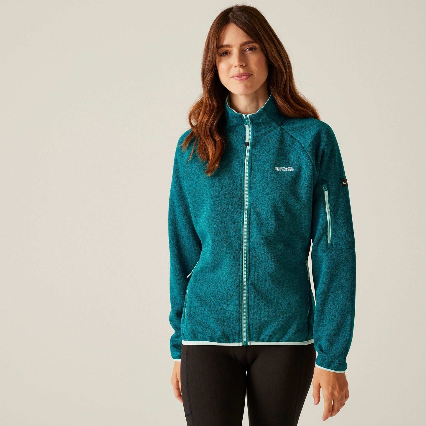 Regatta Women's Ravenhill Full Zip Fleece | Exotic Plume Icy Morn