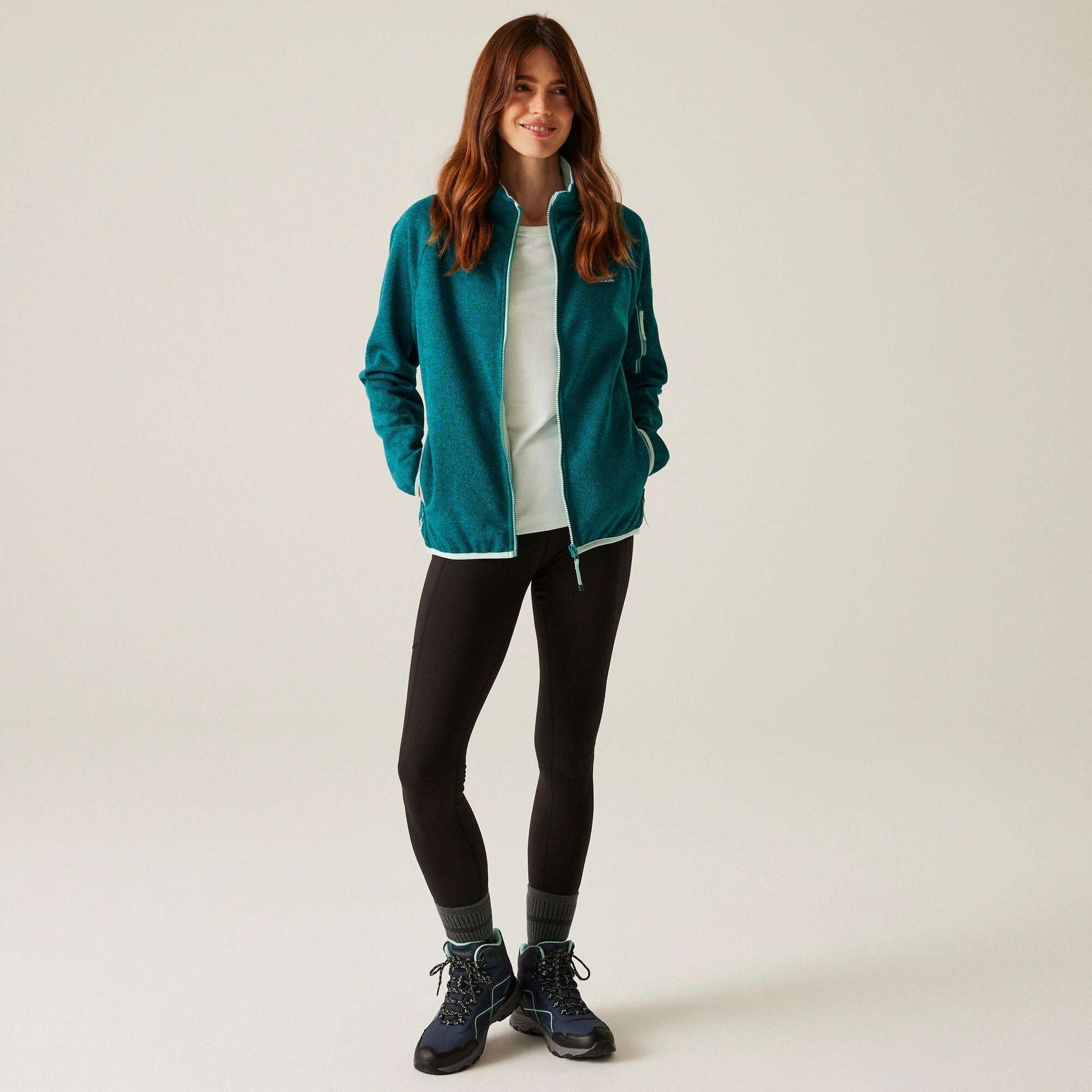 Regatta Women's Ravenhill Full Zip Fleece | Exotic Plume Icy Morn