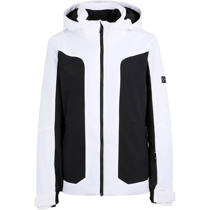 Ziener Tarla-Z Women’s Ski Jacket – Insulated & Breathable Snow Jacket, White UK 10 / EU 38
