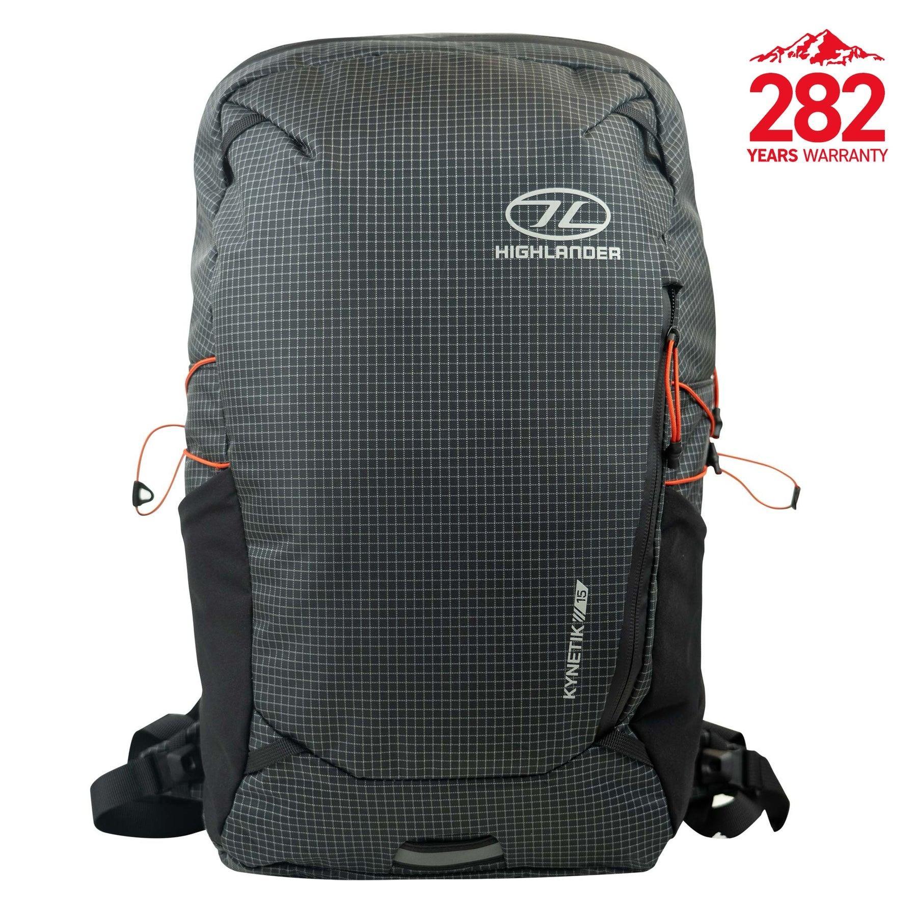 Highlander Kynetik Backpack 15L / 20L / 25L | Lightweight Hiking & Everyday Daypack